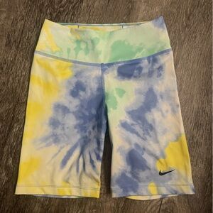 Nike Multicolor Tie-Dye Shorts